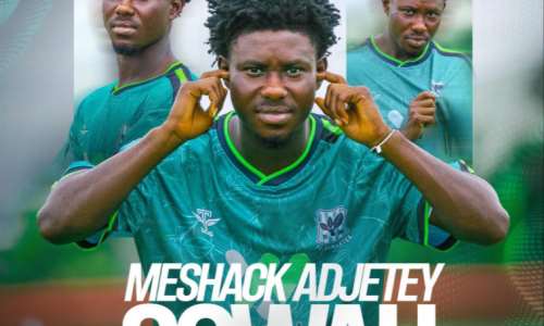 FC Samartex sign Vision FC midfielder Meshack Adjetey Sowah on four-year deal