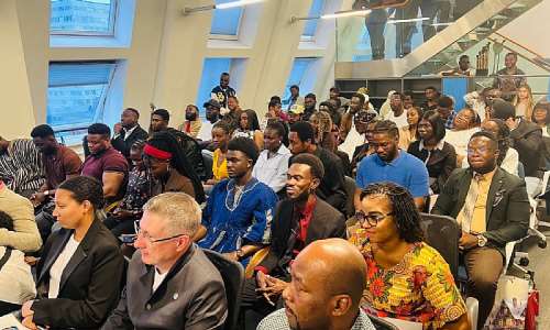Ghanas Foreign Minister Meets Ghanaian Diaspora in Russia 