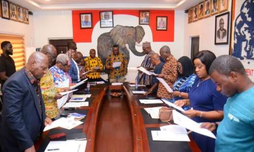 50 Aspirants Pick Forms for 11 National Executive Positions in NPP Elections