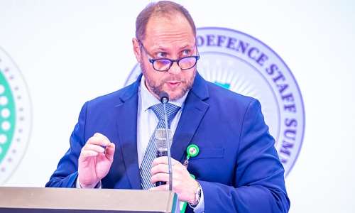 Prof. Barend Prinsloo, director of the Centre for Geopolitical Security and Strategy (CGSS) at the North-West University (NWU)