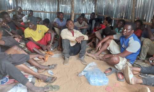 Joint military-police taskforce rounds up 31 illegal miners