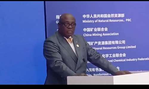Ghanas Ambassador to China, His Excellency Kojo Bonsu