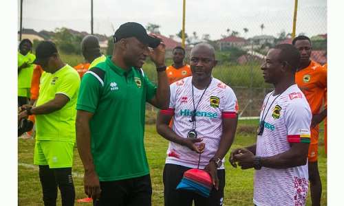 Prosper Narteh Ogum begins pre-season with Asante Kotoko