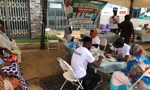 Jajah sponsors free health screening for Ayawaso North residents