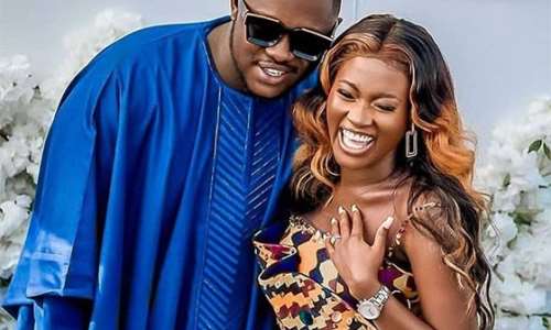 Rapper Medikal reveals where he met his wife Fela Makafui
