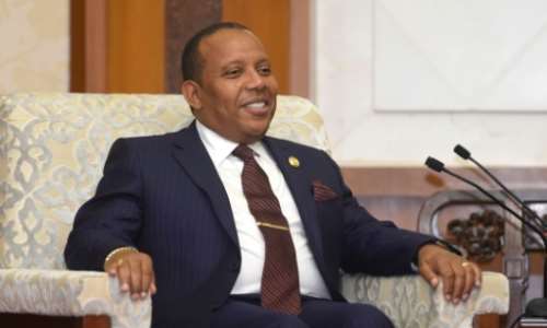 Accuser: Prime Minister Patrice Trovoada, pictured during a visit to China in 2018. By Parker Song POOLAFPFile