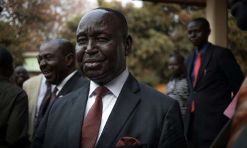 Former Central African Republic president Francois Bozize. By FLORENT VERGNES (AFP)