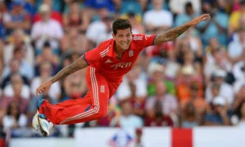 Jade Dernbach played 35 T20s for England up to 2014 before changing allegiance to Italy. By JEWEL SAMAD (AFP/File)