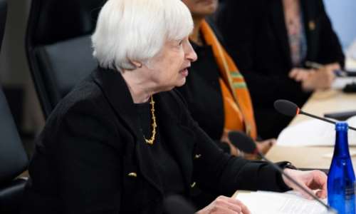 US Treasury Secretary Janet Yellen is to visit Senegal, Zambia and South Africa in an extended trip starting this week. By SAUL LOEB AFPFile