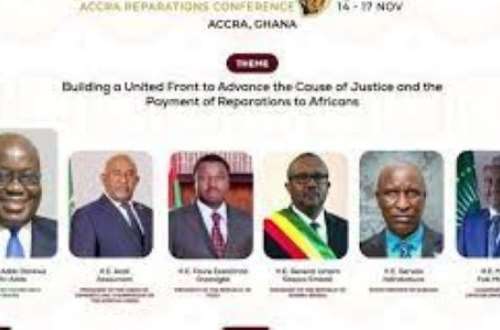 Ghana President Calls for Slavery Reparations at Accra Conference