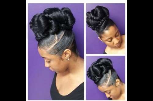 How To Style Your Natural Hair Into Bun The Easy Way