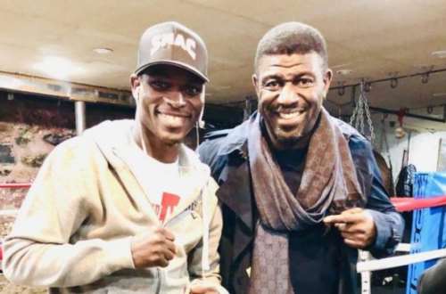 Richard Commey and manager Amo-Bediako suspended by GBA