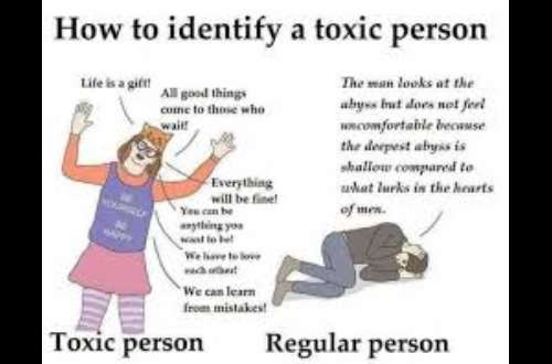 toxic person