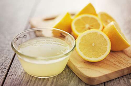 Lemon juice and warm water sale