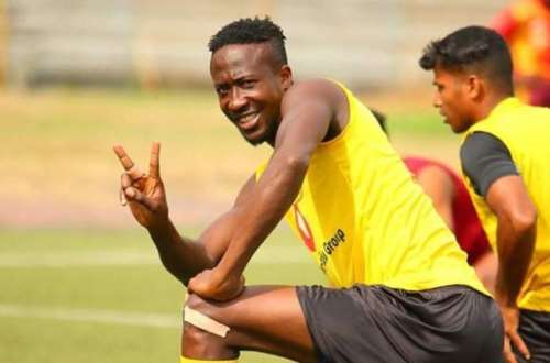 Abednego Tetteh Likens Hearts Of Oak New Striker Danjuma Kuti To Emmanuel Adebayor