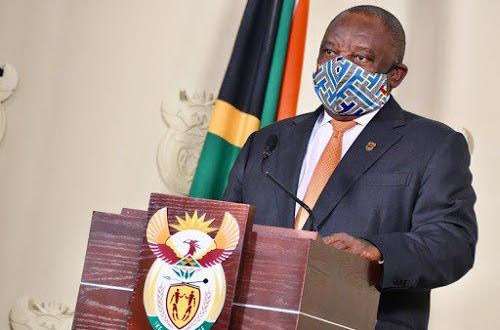 SA To Ease Lockdown In May, As President Struggles To Wear Mask