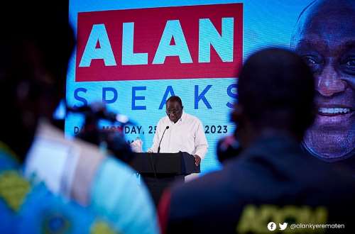 This is why Alan resigned from NPP to contest presidency as an