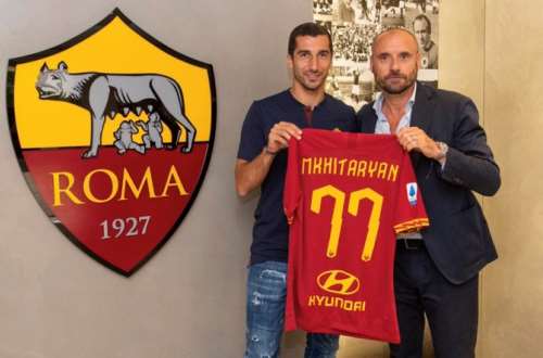 Henrikh Mkhitaryan joins Roma on loan from Arsenal - BBC Sport