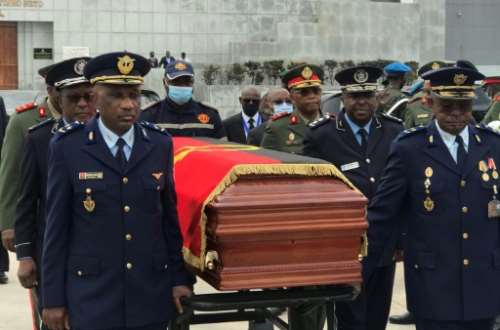 Angola holds funeral of ex-leader Dos Santos amid dispute over vote