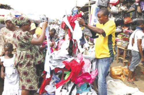 Used undergarments openly sold on market two years after ban