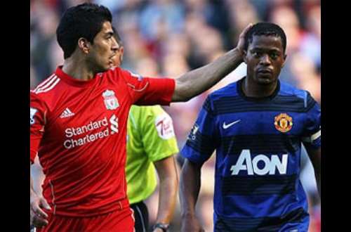 luis suarez patrice evra