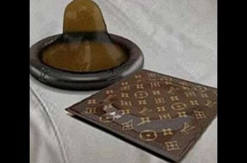 Louis Vuitton condoms for US$68