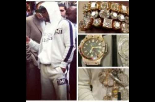 Floyd Mayweather shows off multi-million dollar watch collection - YouTube