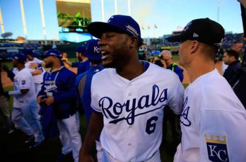 Royals' Lorenzo Cain loves being a dad