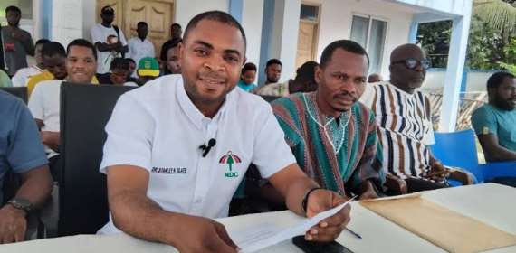 Dr Stanley Glate files nomination to contest Volta NDC Regional Secretary po