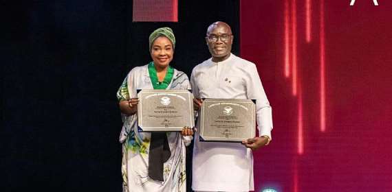 Pastor Kwabena Kobby Sarpong, First Lady Receive Presidential Lifetime Achievement Awards and Other Honors During Mega Church Celebration
