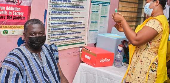 Zipline delivers over 500,000 COVID-19 vaccines across Ghana