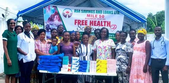 Over 600 clients of ASA Savings and Loans at Mile 50, Taifa b