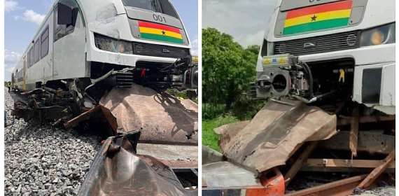 Ghanas newly installed Poland train reportedly involved in accident while o