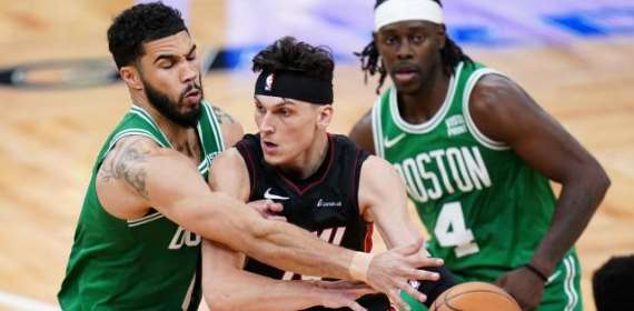 NBA: Heat stun top seeds Celtics in play-offs