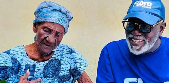 Meet Fred Amugis 100-year-old mother