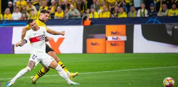 UEFA Champions League: Dortmund take slender advantage in semi-final first l