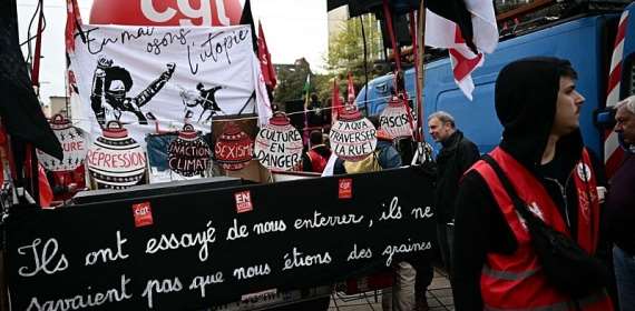 France kicks off May Day rallies a year after pensions backlash