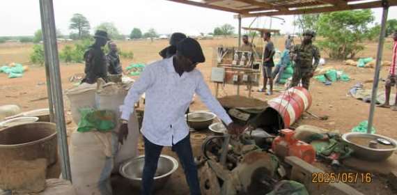 Photos Illegal mining daredevils creep to Upper East Region