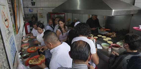 Tiny 'bare bones' Mexican taco restaurant wins Michelin star