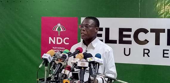 NDC kicks against offline registration of voters, urges EC to fix challenges