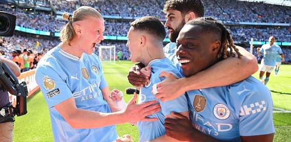 Weve put ourselves in the history books - Phil Foden