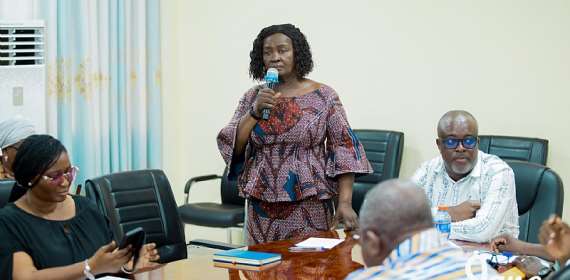 Prof Jane Naana Opoku-Agyeman attends central regional NDC meeting