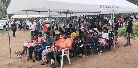 Limited voter registration exercise delays in Tema due to technical problems