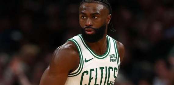 Brown leads Celtics to emphatic win over Cavaliers