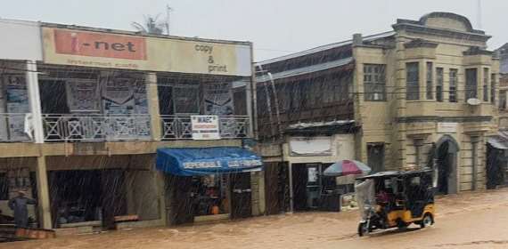 Friday heavydownpourinundates Cape Coast, wreaks havoc