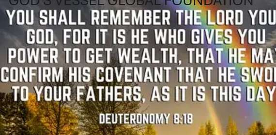 May Our Prosperity Comes by the Blessing of the Lord