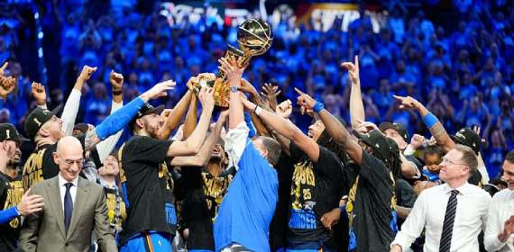Oklahoma City Thunder win the NBA championship after defeating Indiana Pacer
