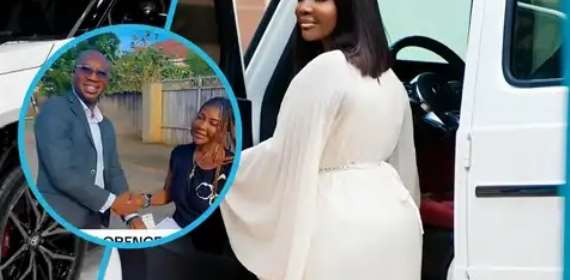 Florence Obinim receives brand-new Toyota RAV4 amid separation from Bishop Obinim