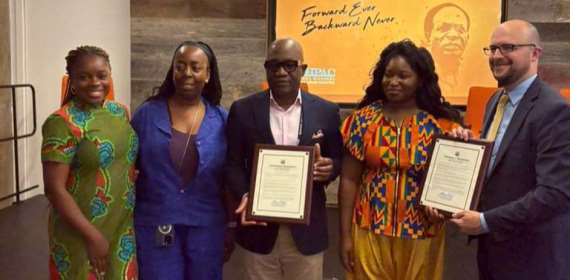 Congressman Brendan Boyle Honors Ghana Black Stars and GHPAC During Philadelphia World Cup Trade Forum