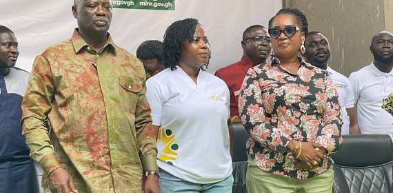 Lands Minister launches cooperative mining scheme in Akyem Kotoku to combat illegal mining